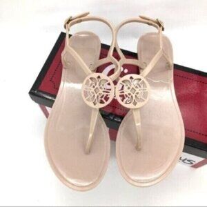 Sam Edelman Women’s Mae T-Strap Jelly Sandals New